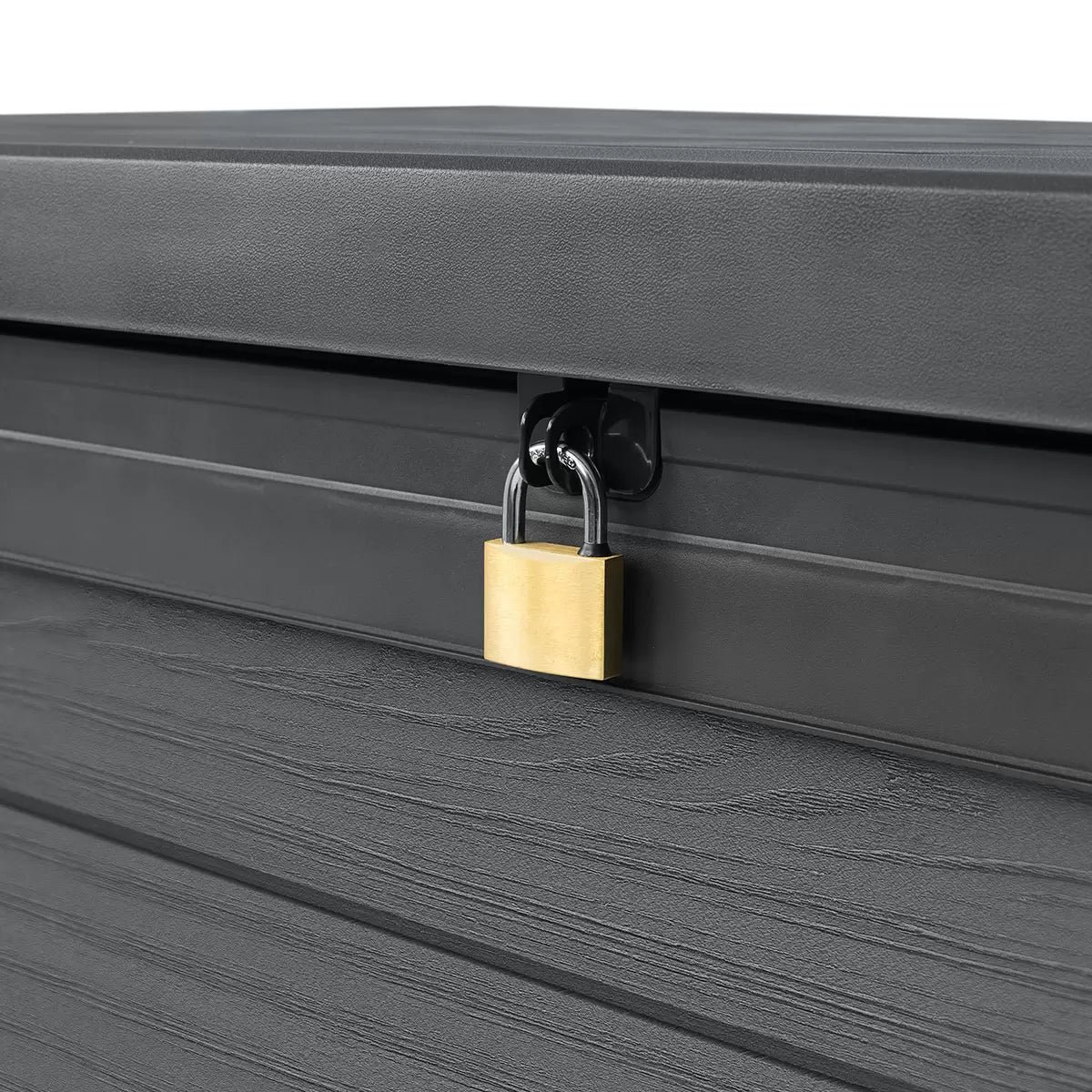 Keter Cortina 757L Plastic Storage Box – Grey - Image 4