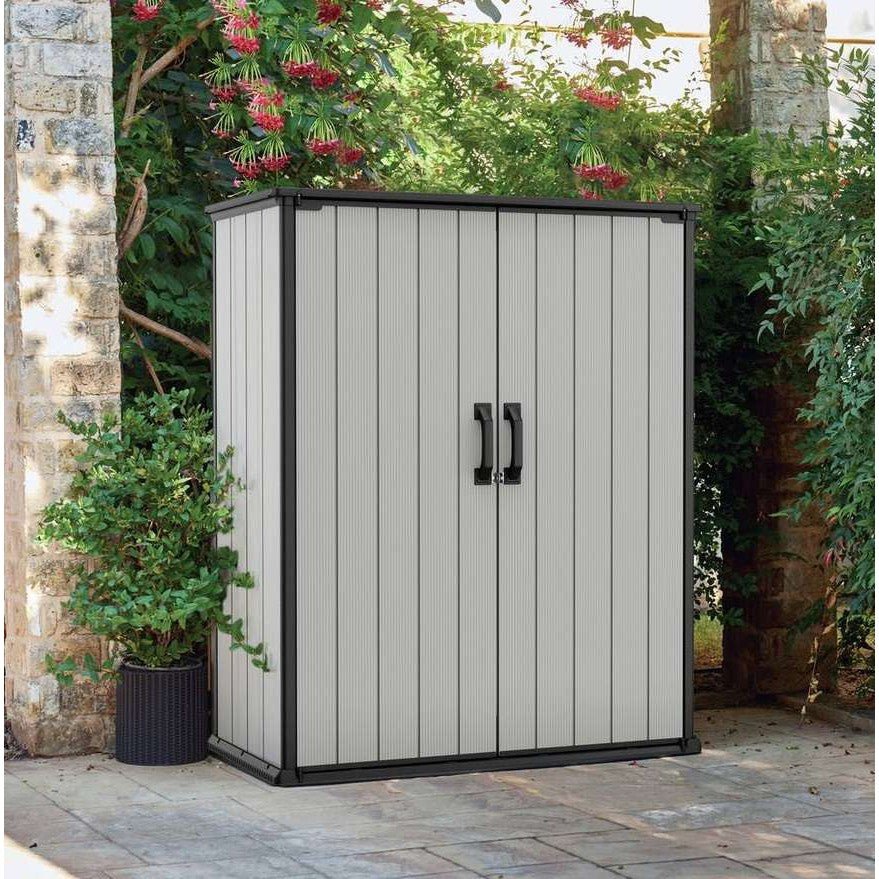 Keter Premier 4′ x 2′ Tall Plastic Storage Unit - Image 2