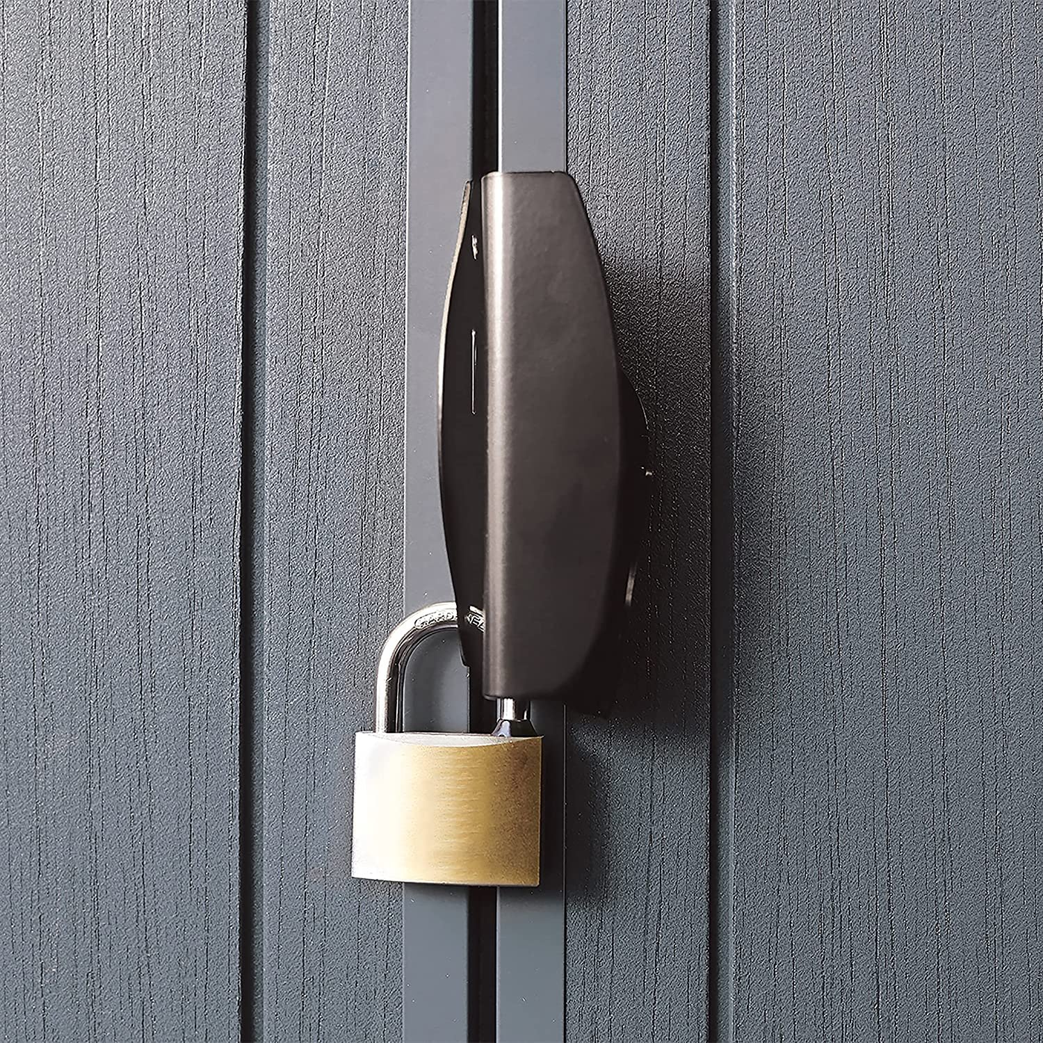 Keter 6’x8′ Darwin Heavy Duty Plastic Garden Shed – Grey - Image 8