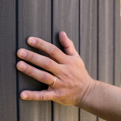 Keter 4’x6′ Darwin Heavy Duty Plastic Garden Shed – Grey - Image 6