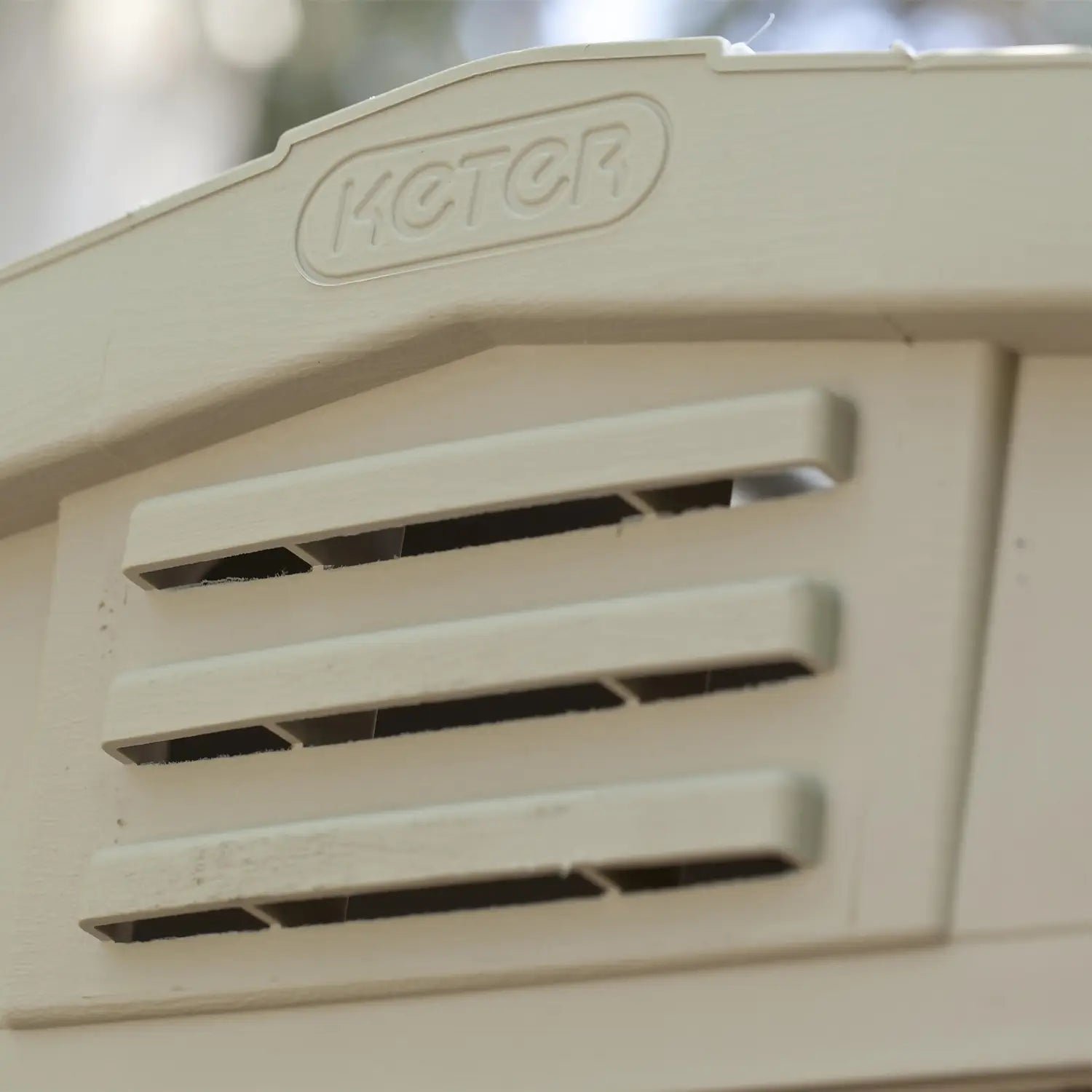 Keter 6’x6′ Factor Heavy Duty Plastic Garden Shed – Beige - Image 6