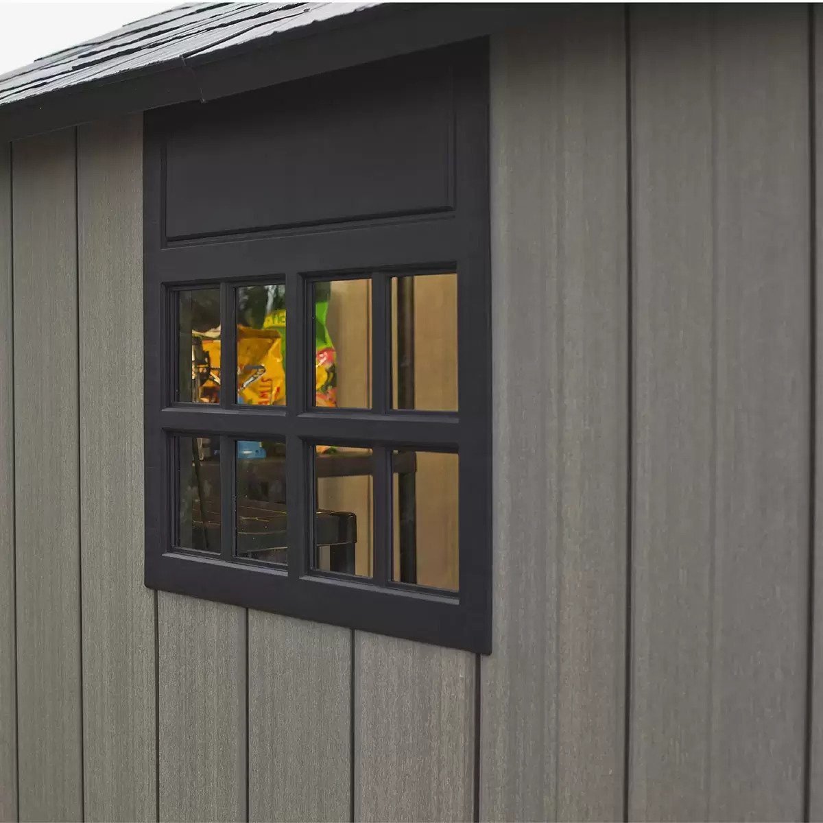 Keter 7.5′ x 11′ Oakland Heavy Duty Plastic Shed – Grey - Image 7