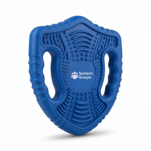 Sentech Groups Textured Dog Lick Mat & Slow Feeder - Anxiety Relief Treat Pad, Blue