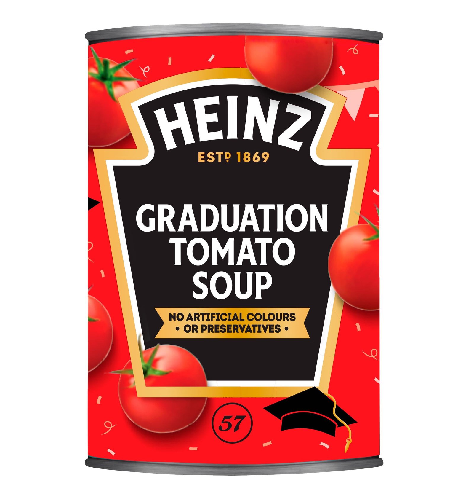 Heinz Personalised Graduation Cream of Tomato Soup 400g
