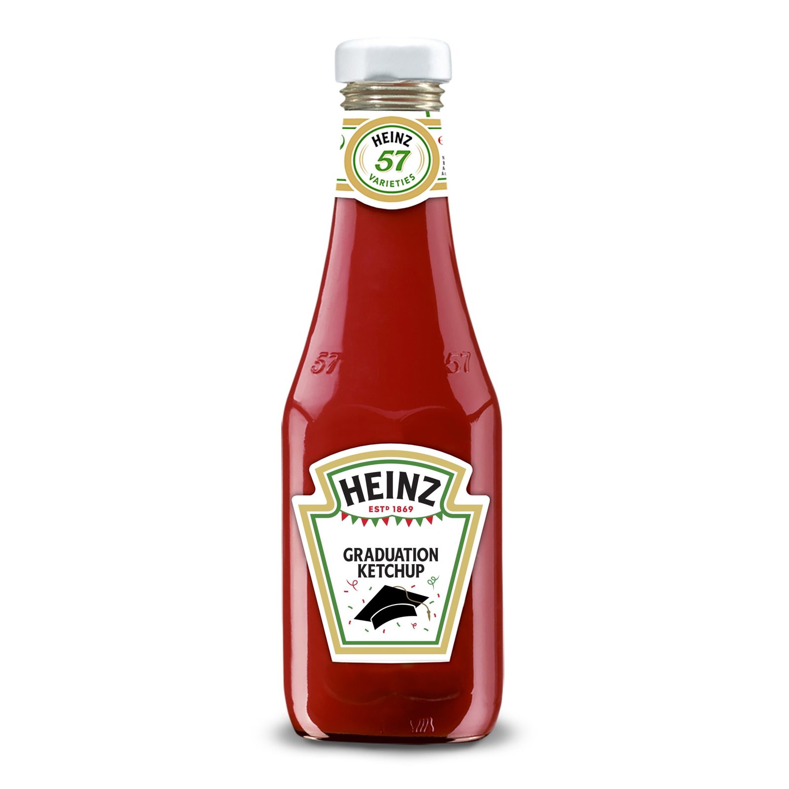 Heinz Personalised Graduation Tomato Ketchup (Glass) 342g